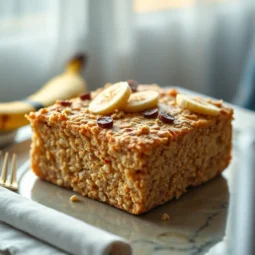 Banana Oatmeal Bake