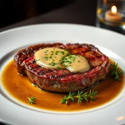 Garlic Butter Ribeye Steak