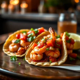 Succulent Shrimp Tacos with Fresh Salsa